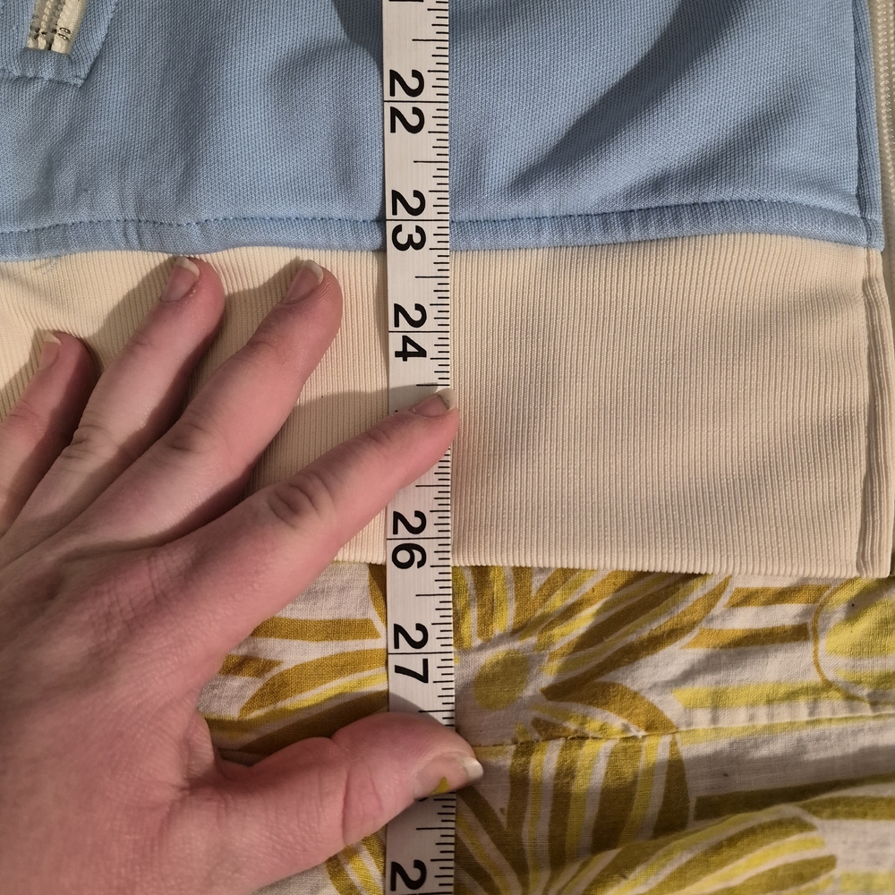 Roots Sky Blue and Cream Zip-Up Track Jacket - Picture 8 of 8